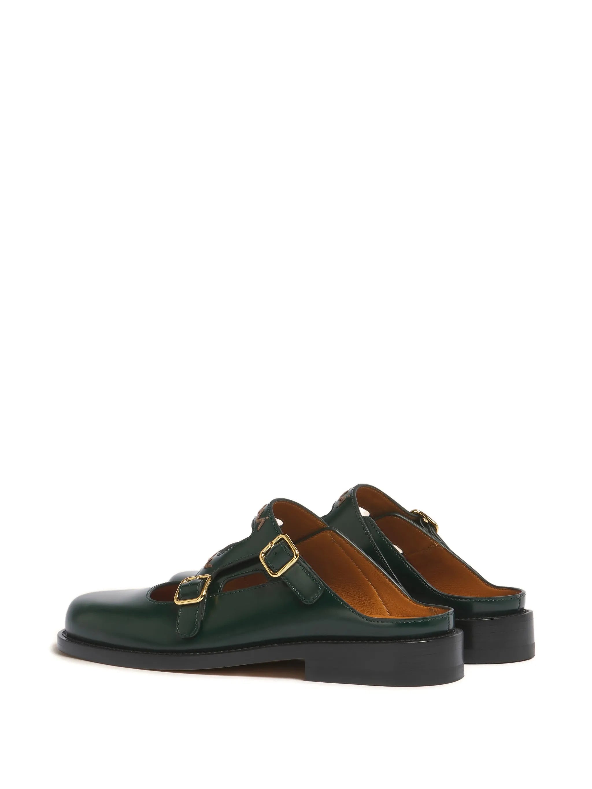 Bambi 3.0 buckle leather loafers