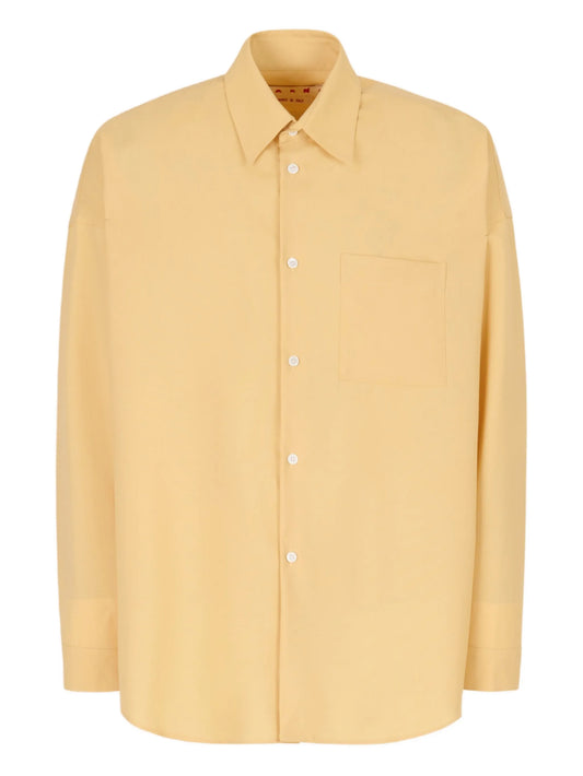 buttoned pocket shirt