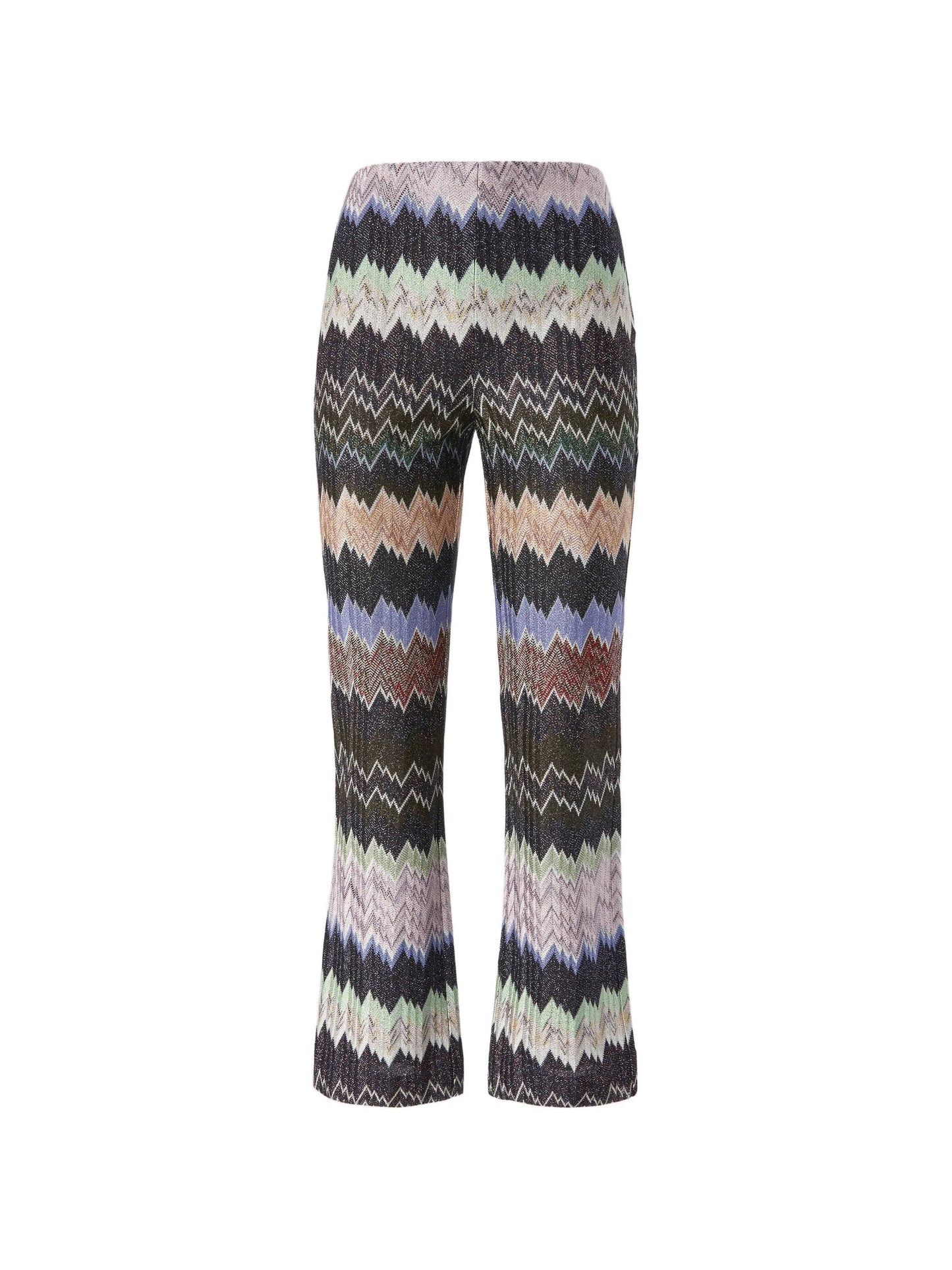 snake-pattern trousers