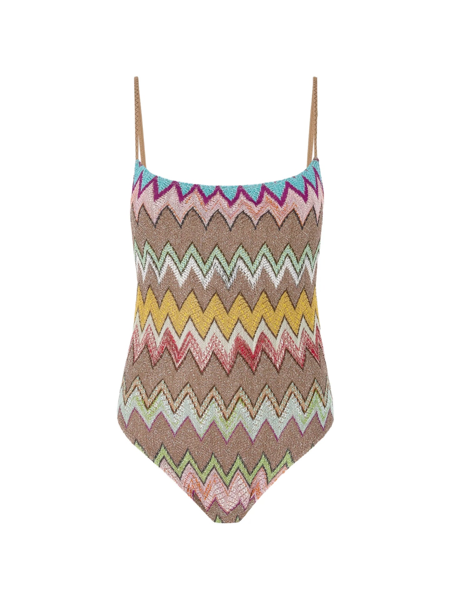 zigza-patern swimsuit