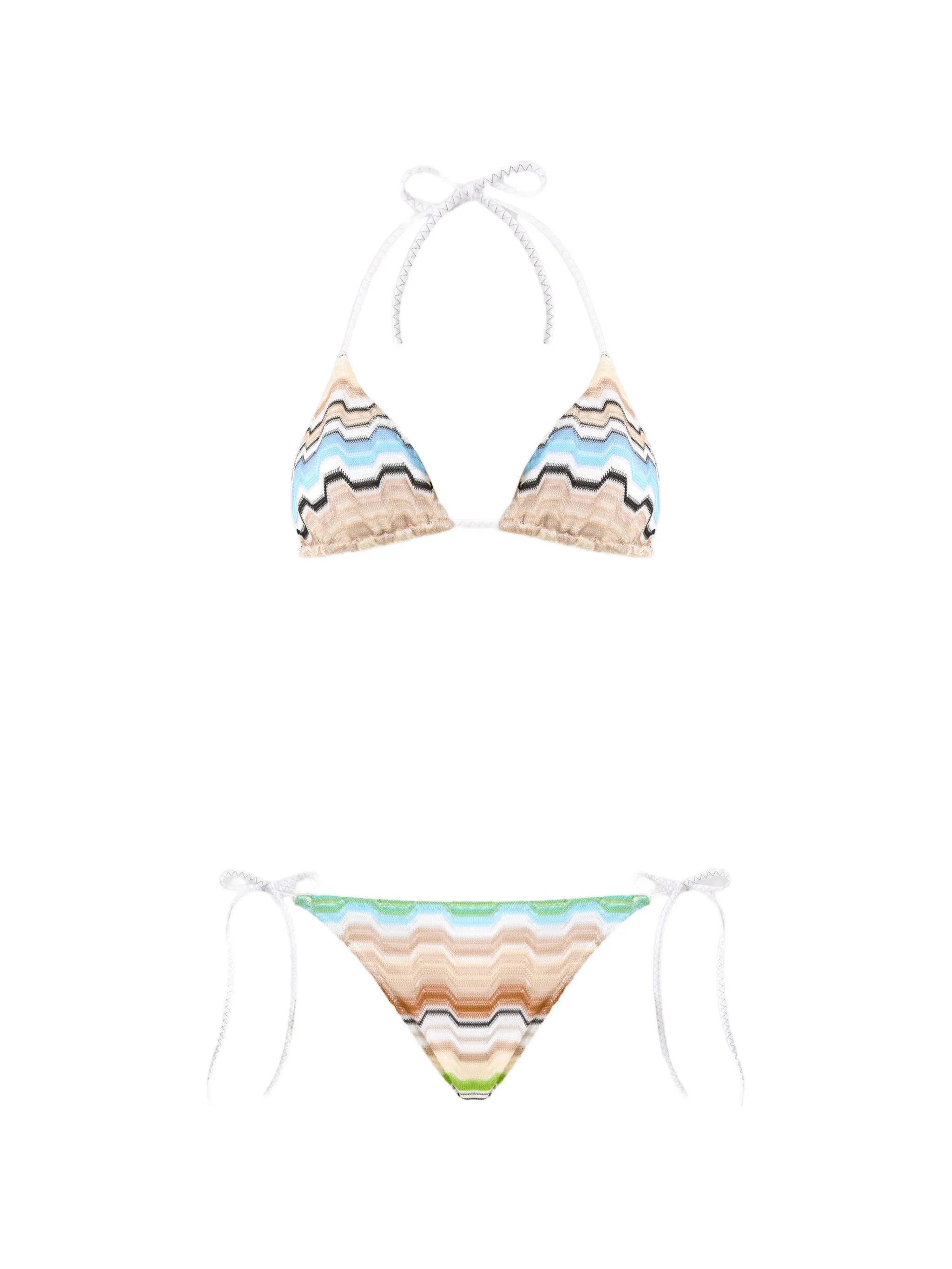 zigzag bikini set