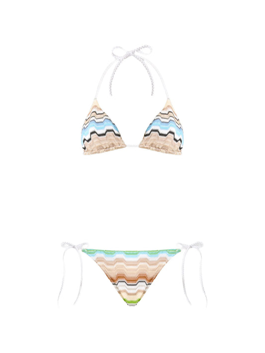 zigzag bikini set