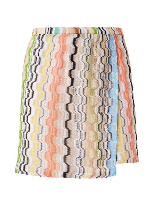 zig-zag mini skirt