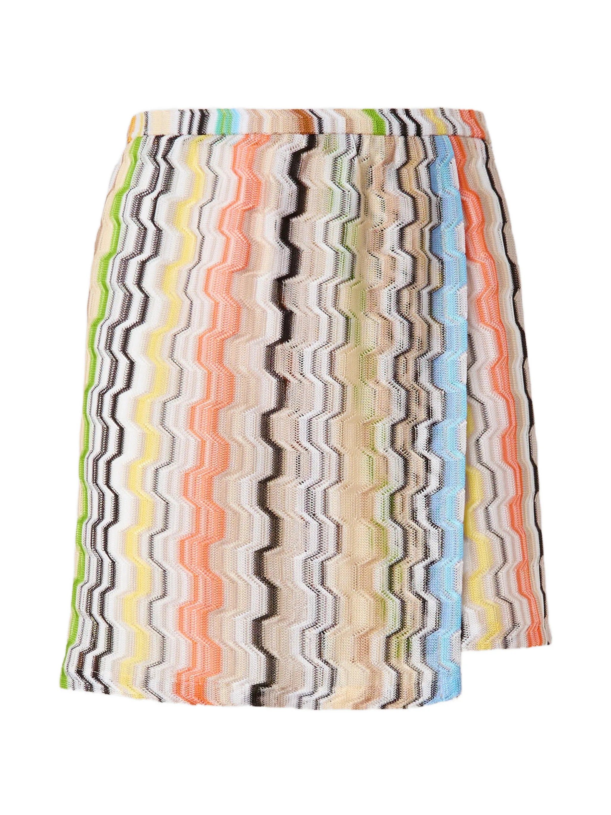 Zigzag mini skirt