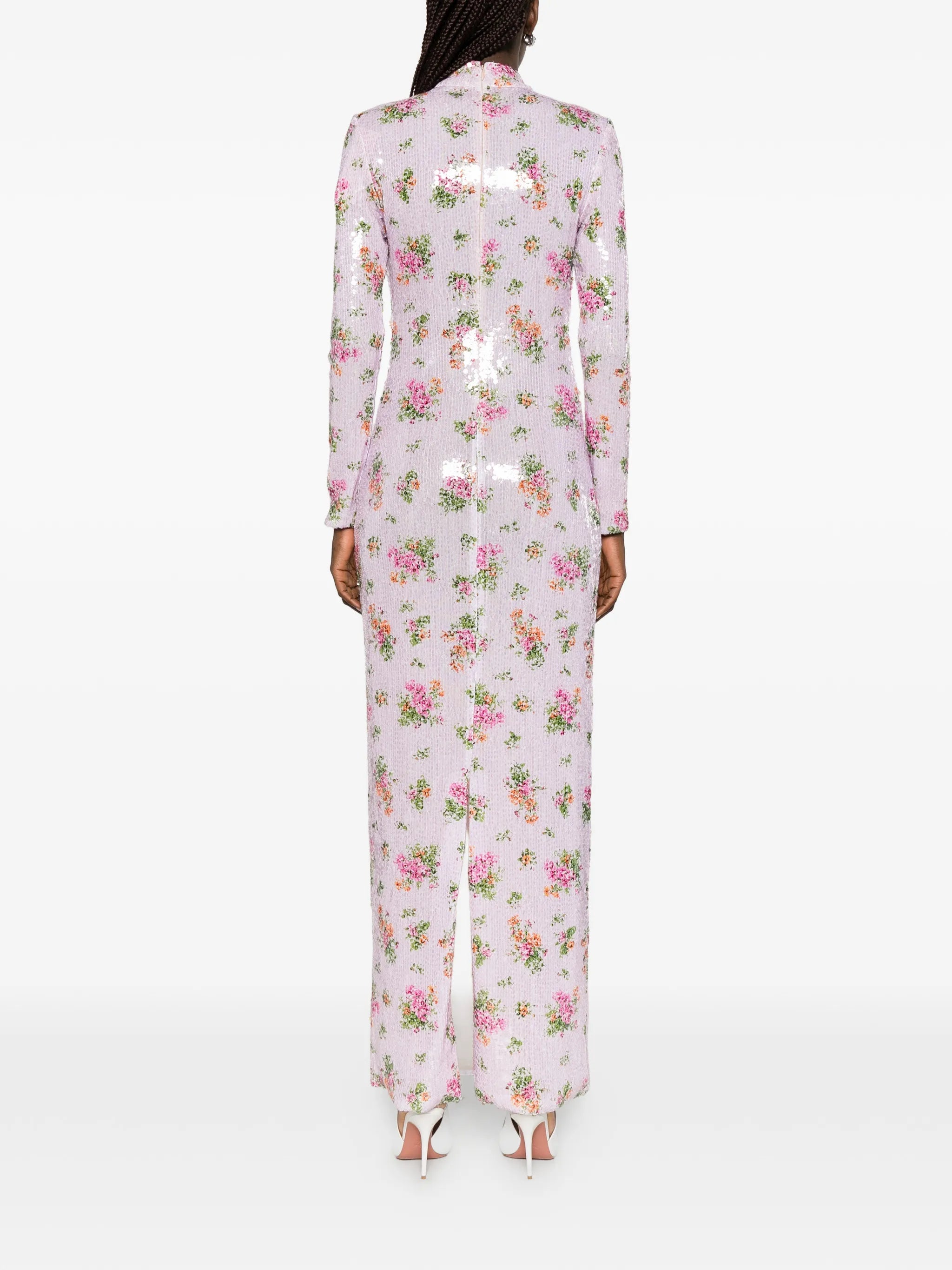 floral maxi dress