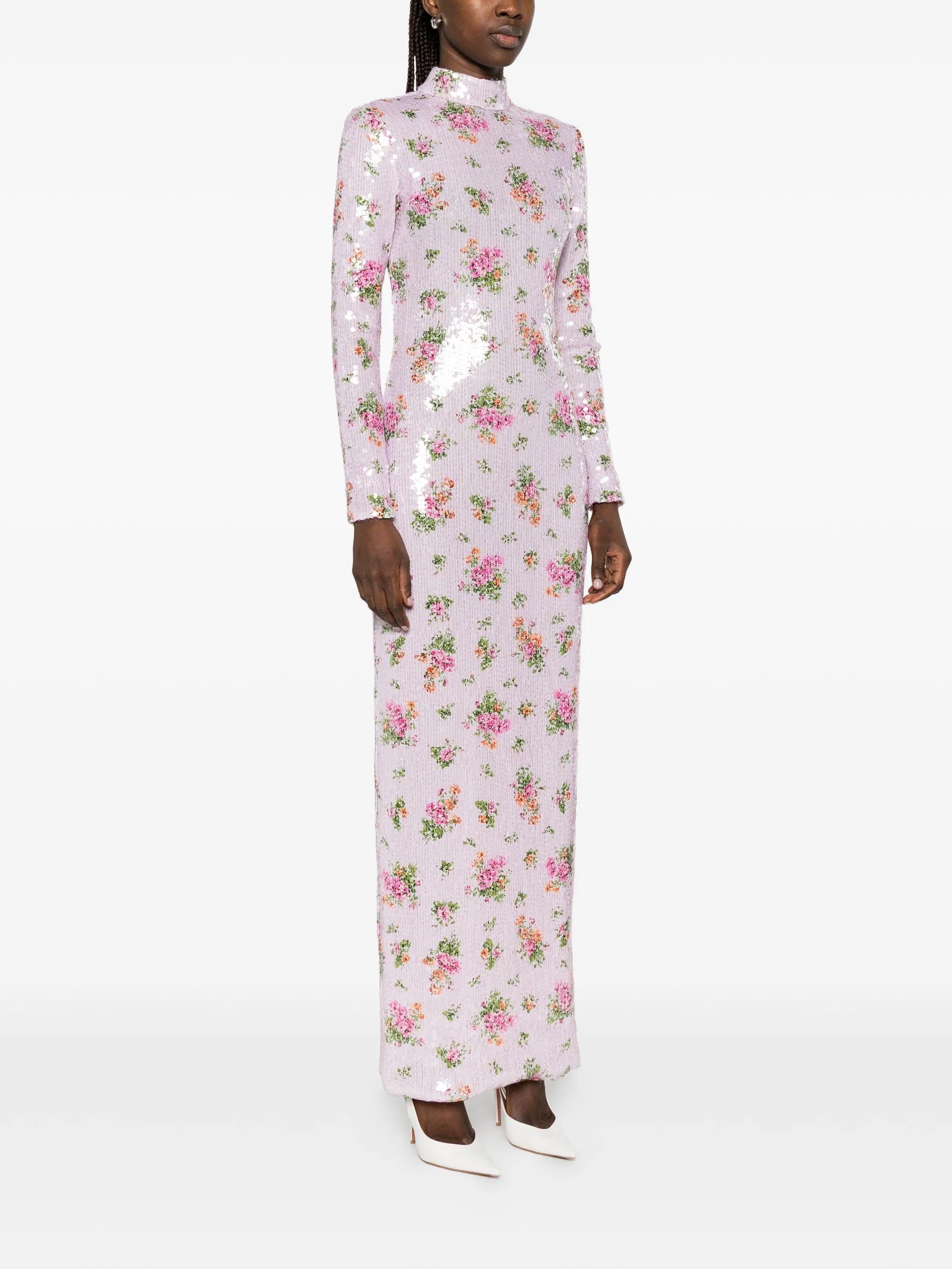 floral maxi dress