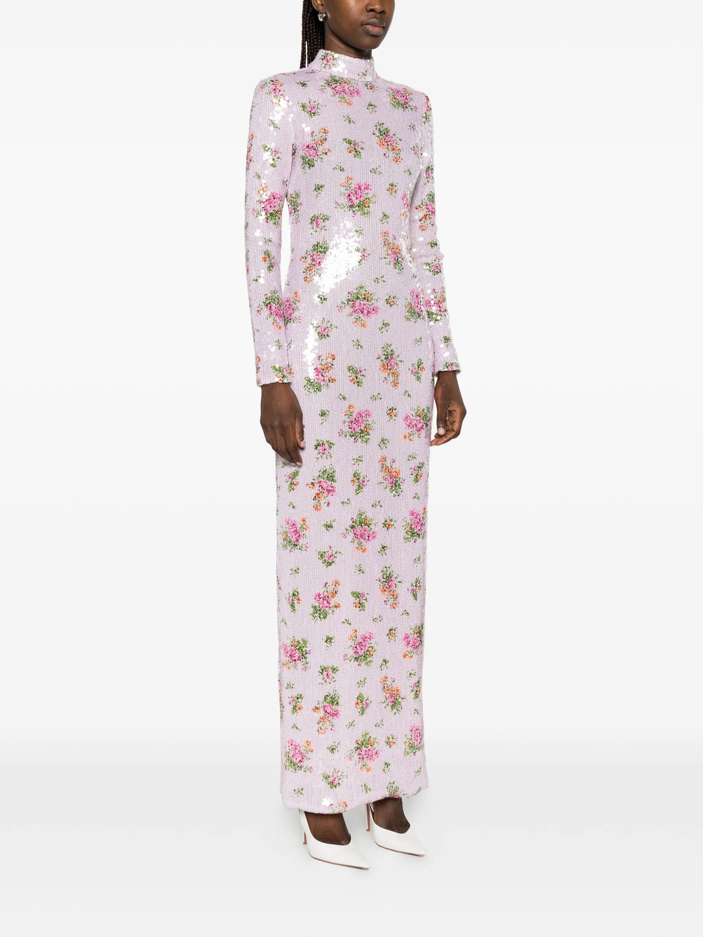 floral maxi dress
