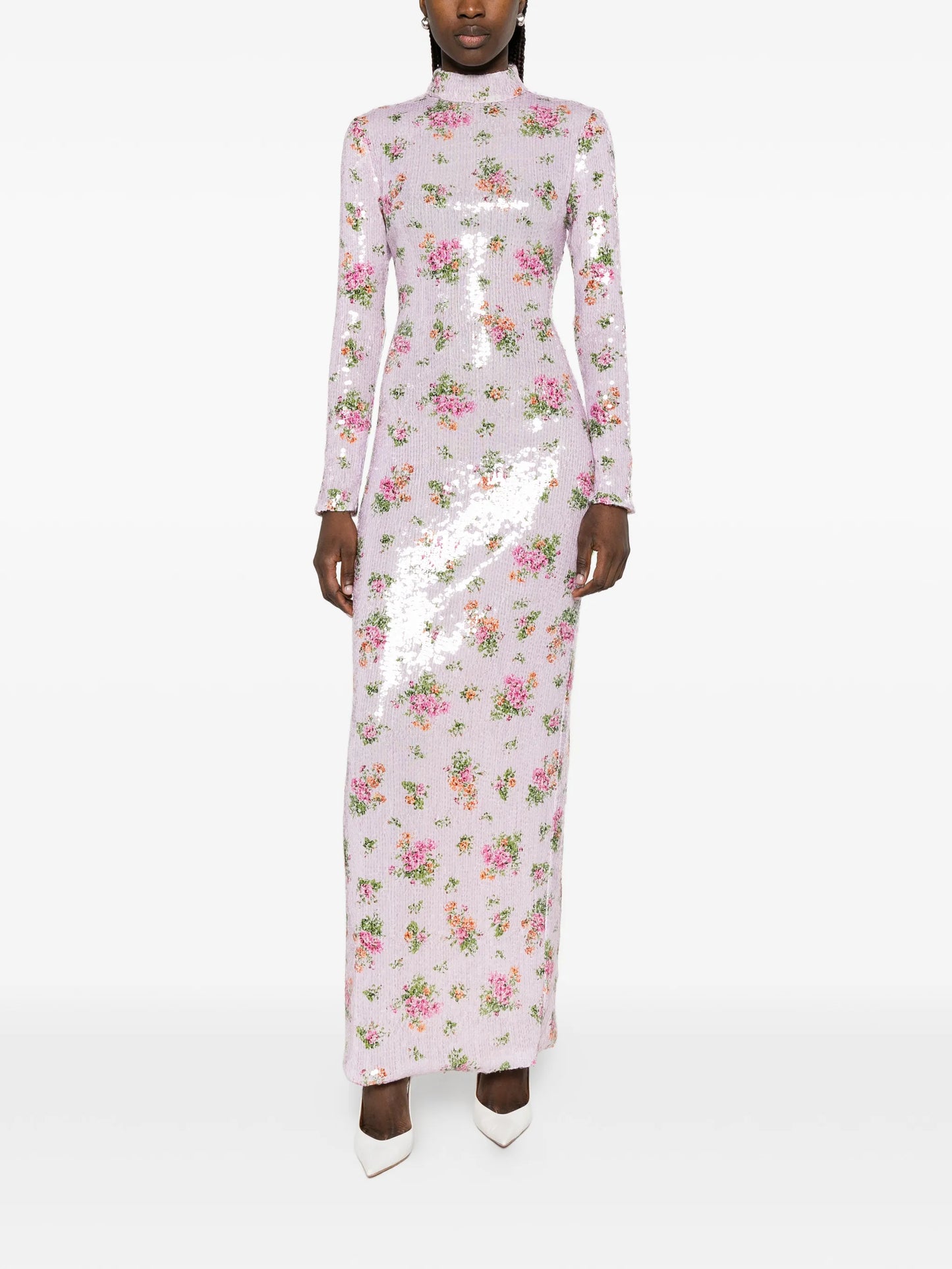 floral maxi dress