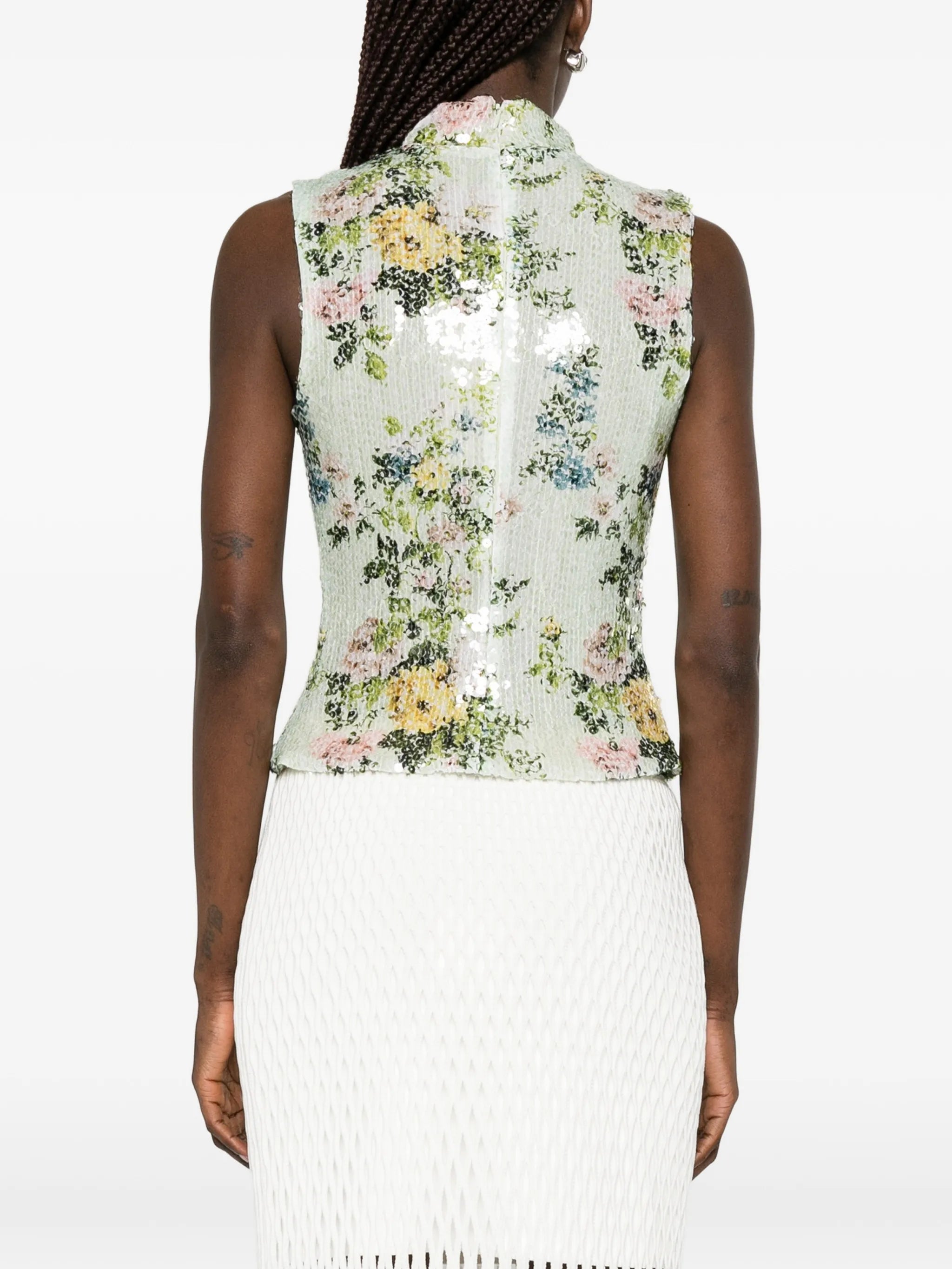 Piper floral tank