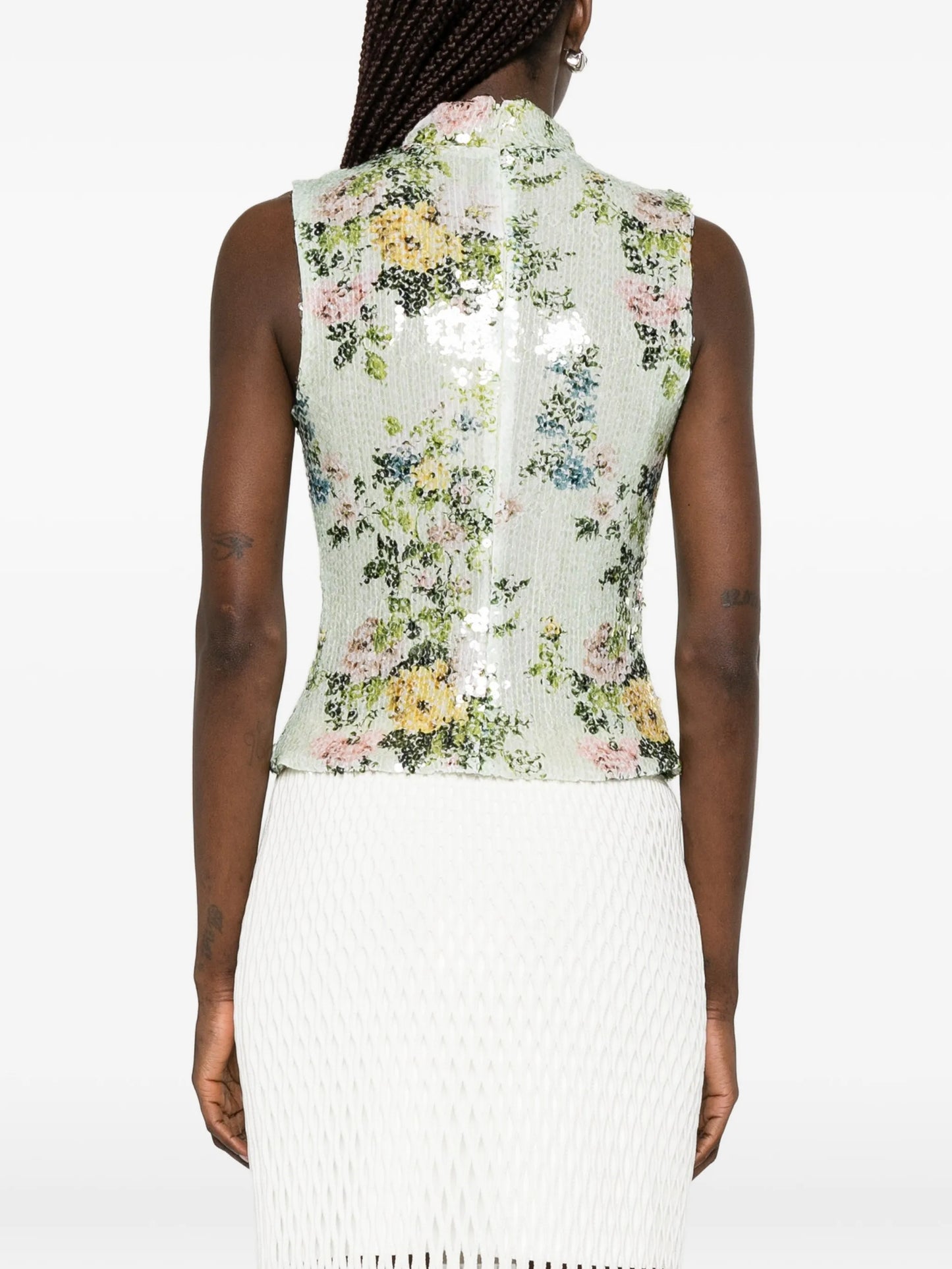 Piper floral tank
