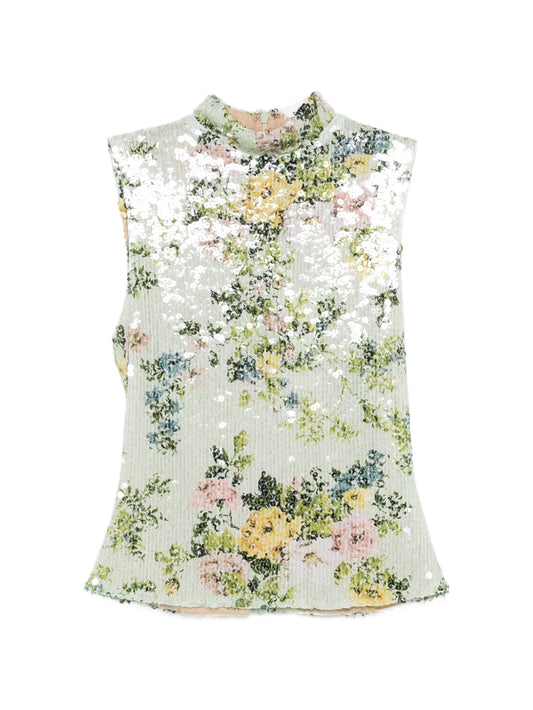 Piper floral tank