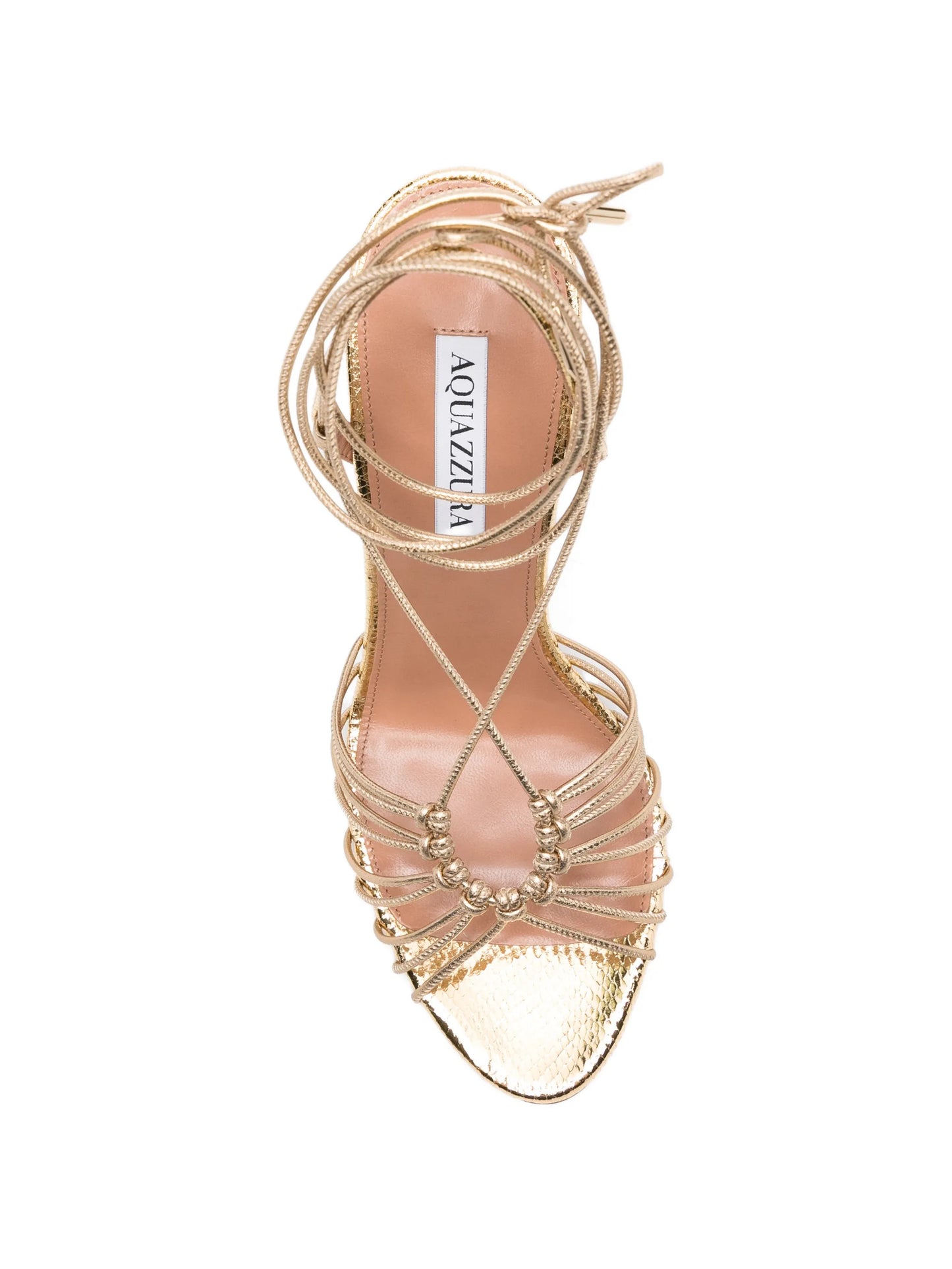 Ritmo tied leather ritmo sandals
