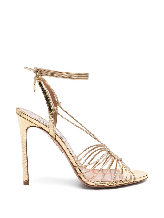 Ritmo tie leather sandals