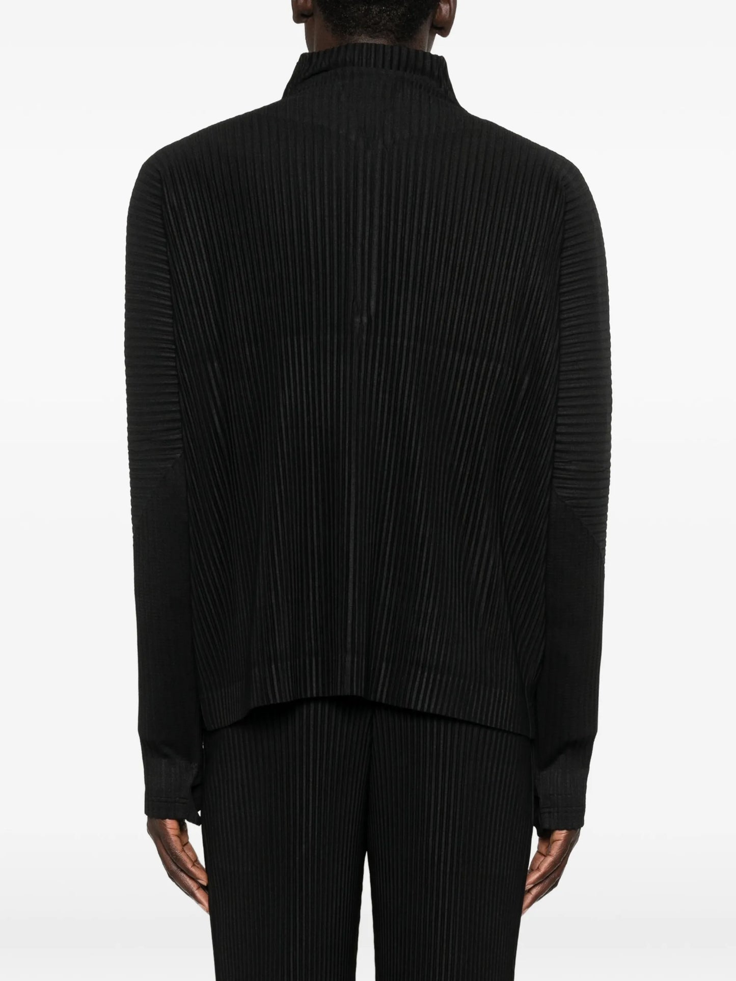 March pleated zip jacket