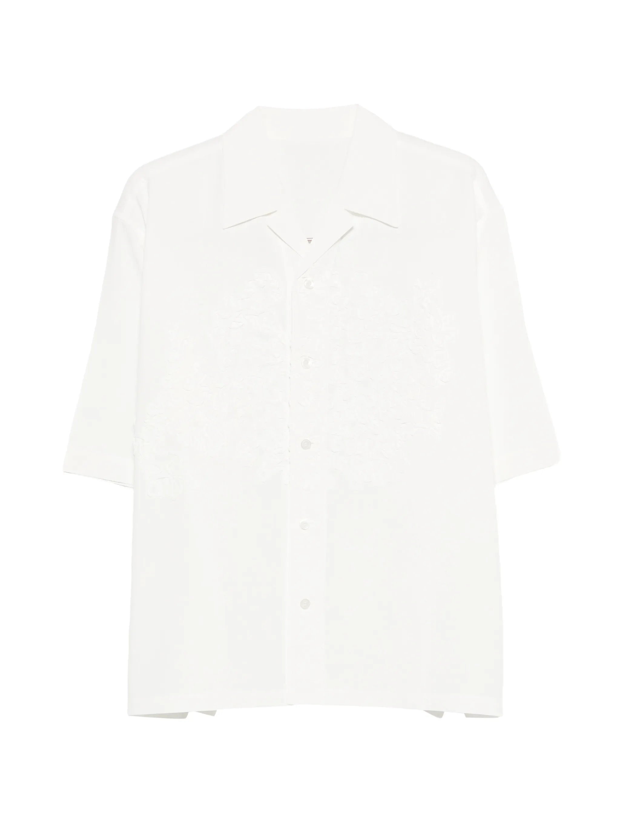 embroidery short-sleeve shirt