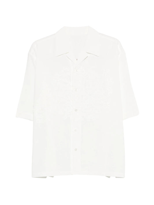 embroidery short-sleeve shirt