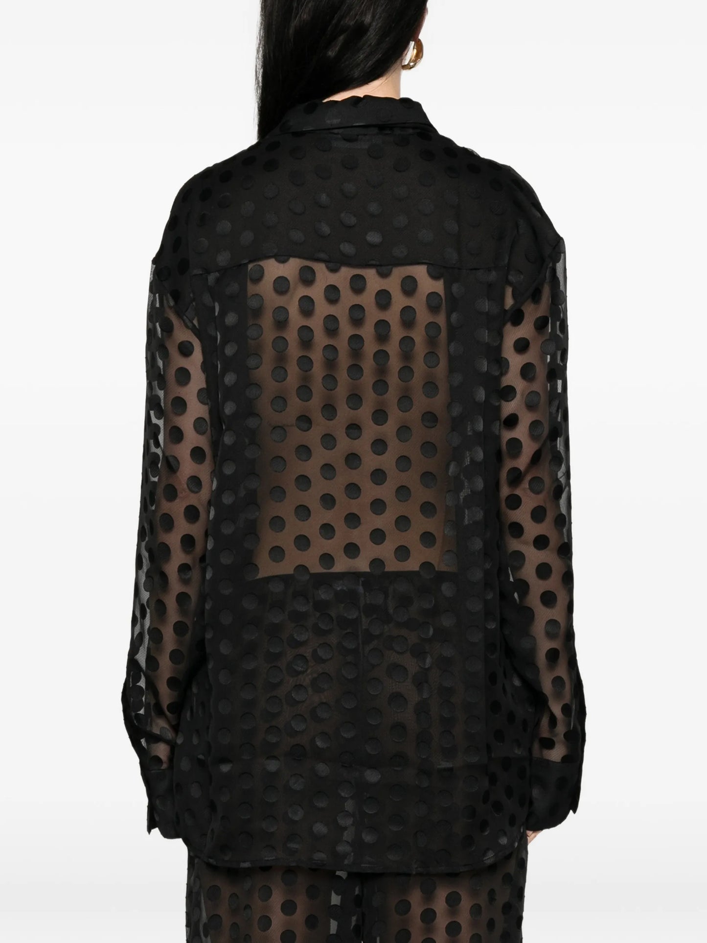polka-dot shirt