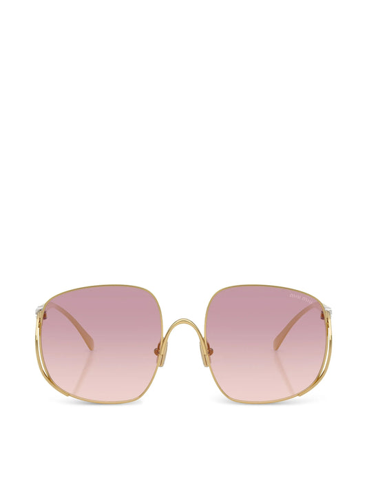 square-frame sunglasses