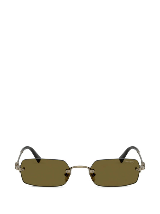 rectangle-frame sunglasses