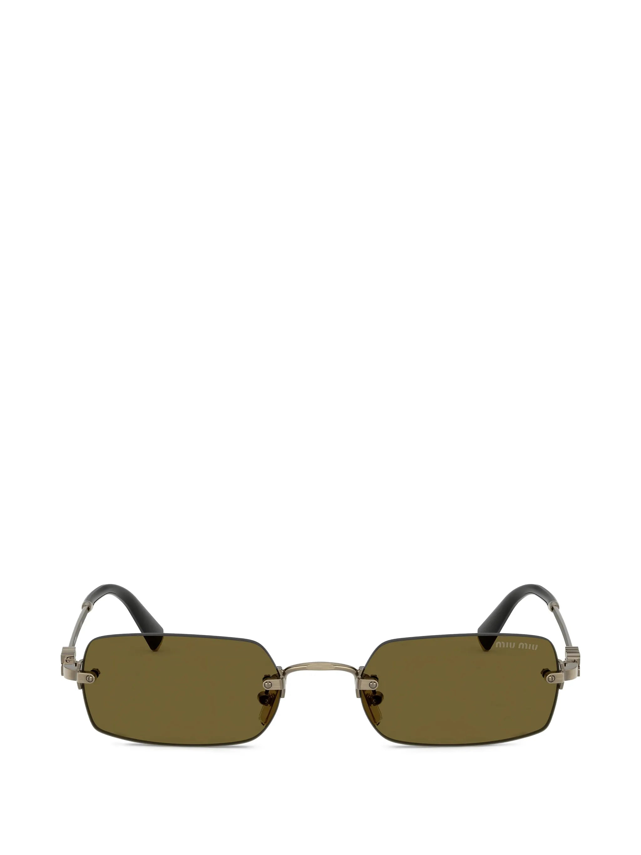 rectangle-frame sunglasses