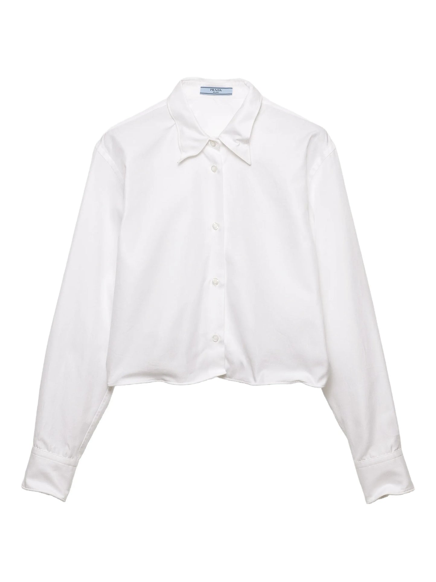 triangle-logo long-sleeve shirt