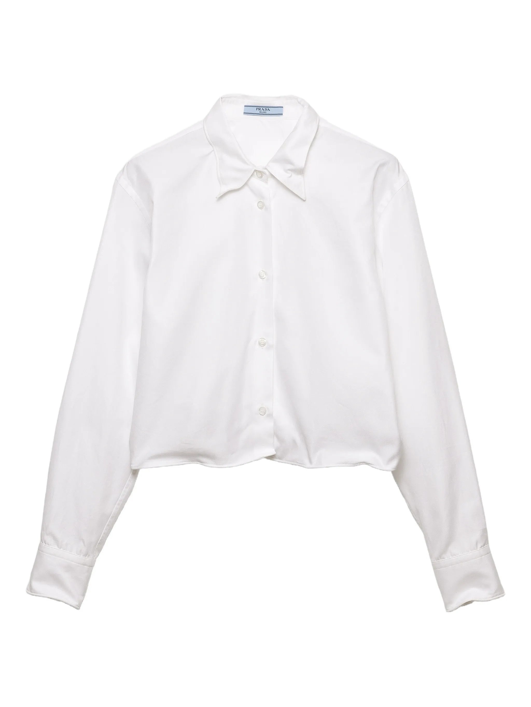 pointed-collar shirt