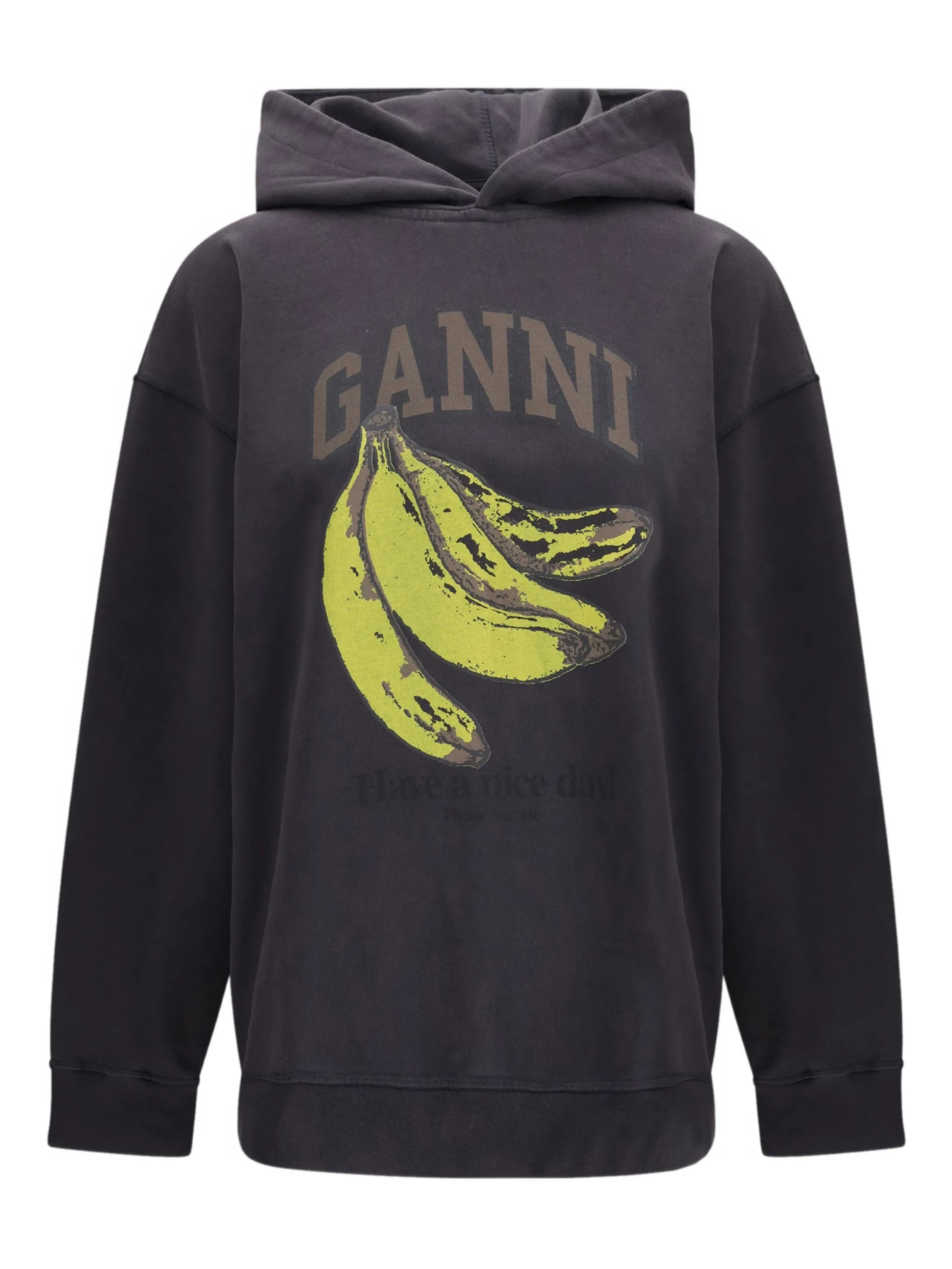 banana-print hoodie