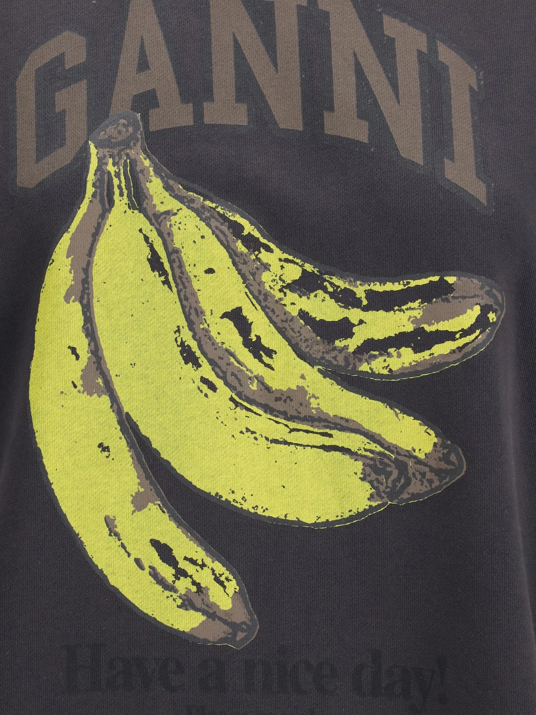 banana-print hoodie