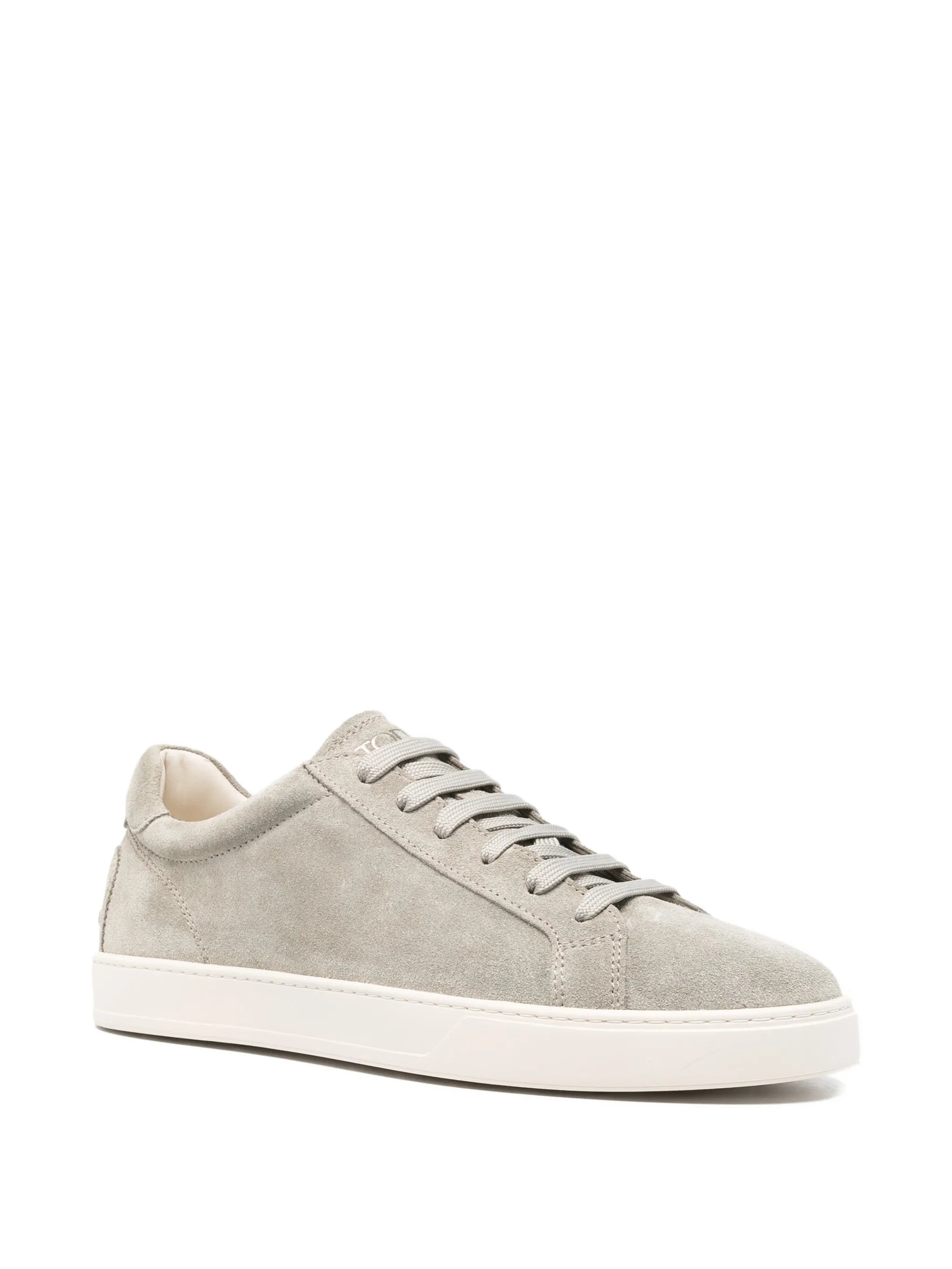 Allacciata Cassetta suede sneakers