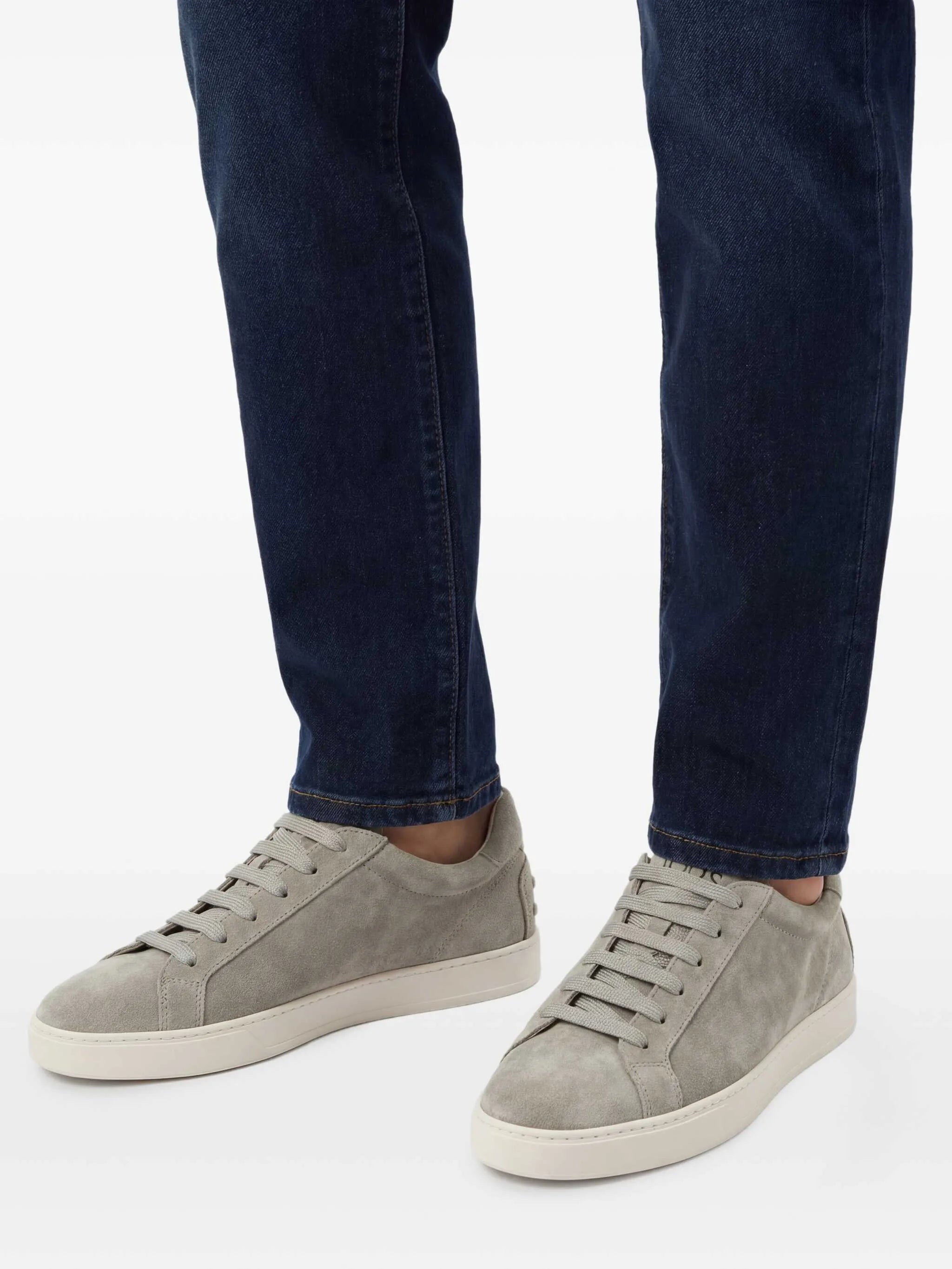 Allacciata Cassetta suede sneakers