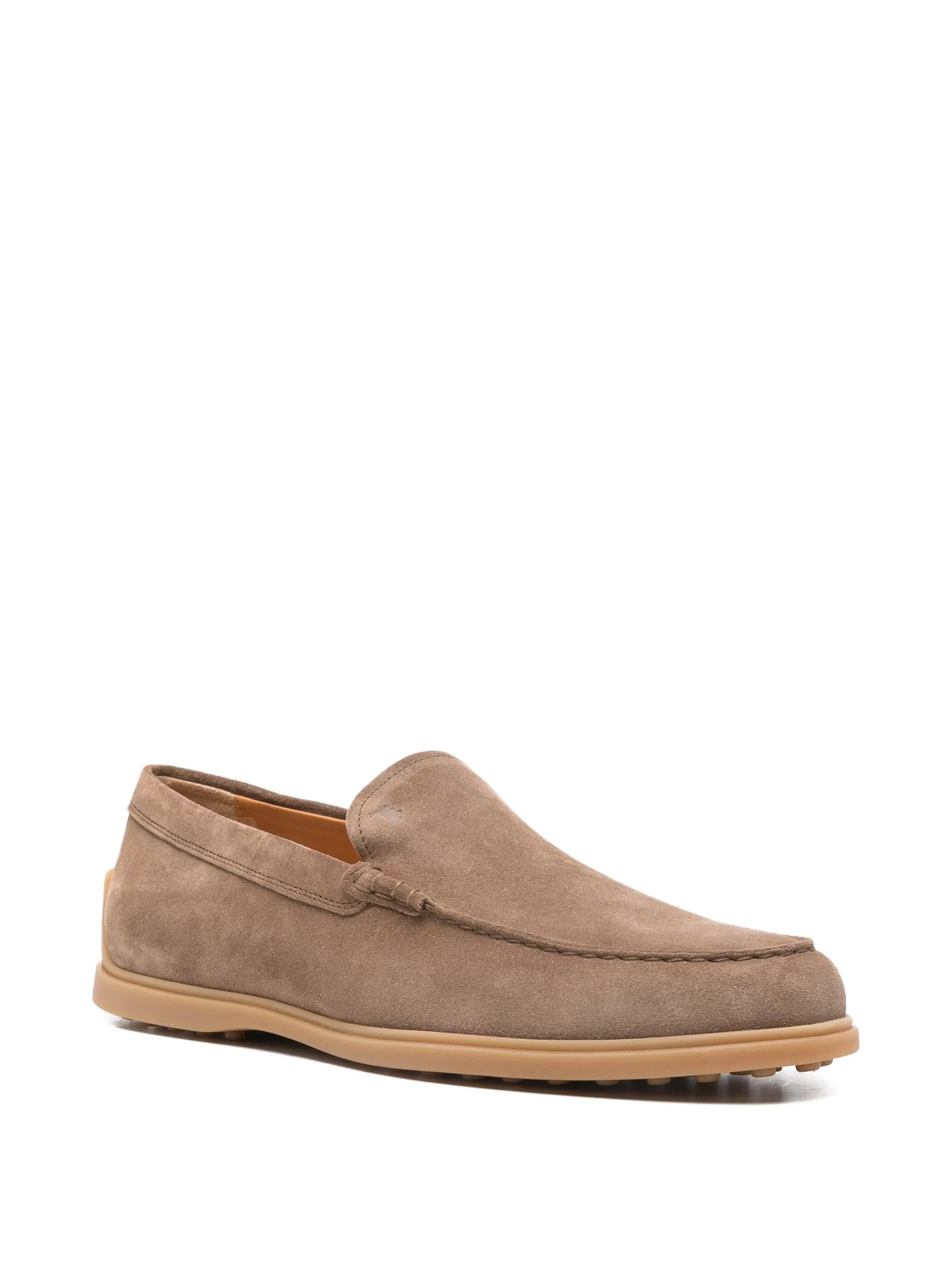 slipper loafers in suede