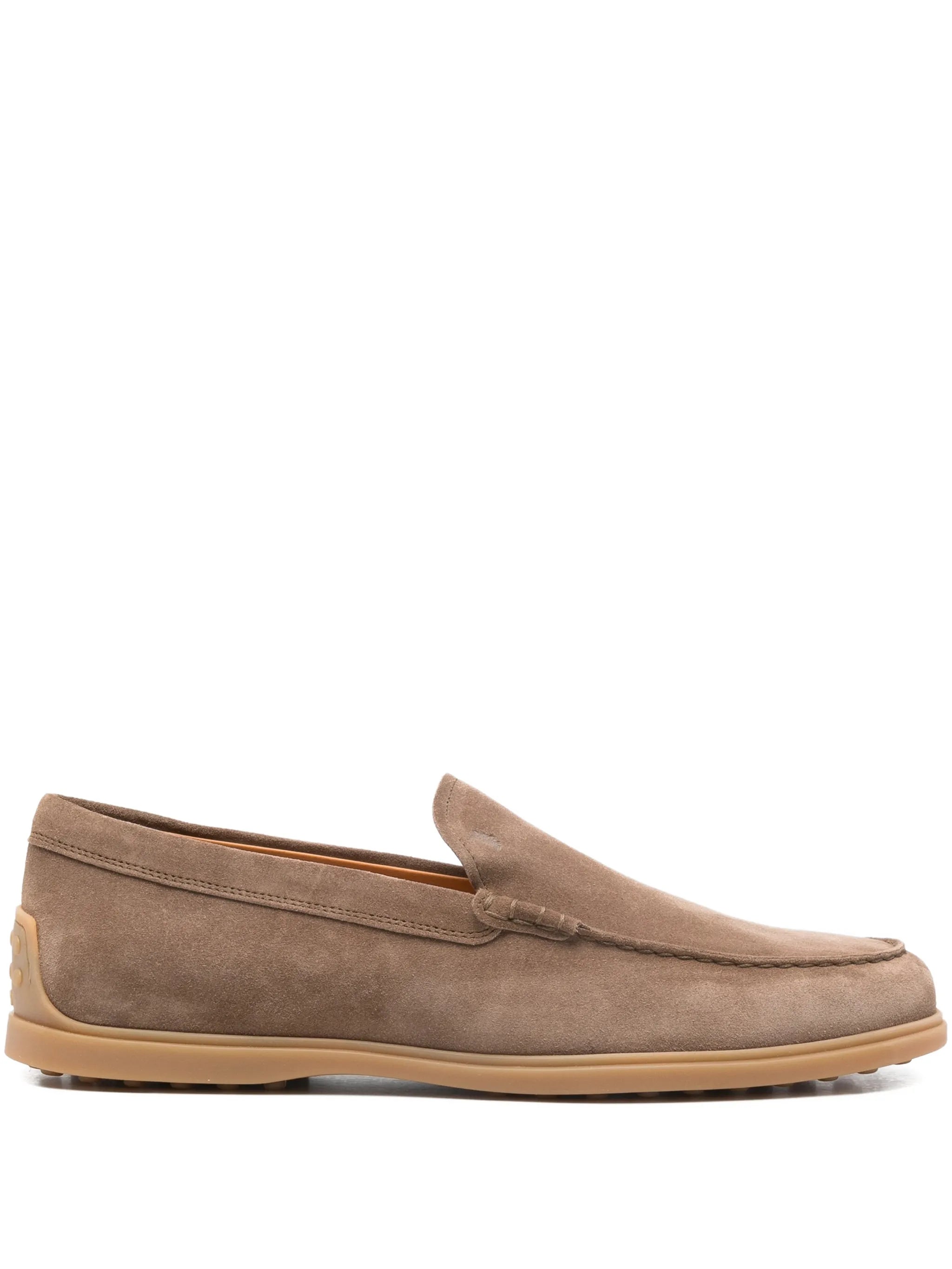 slipper loafers in suede