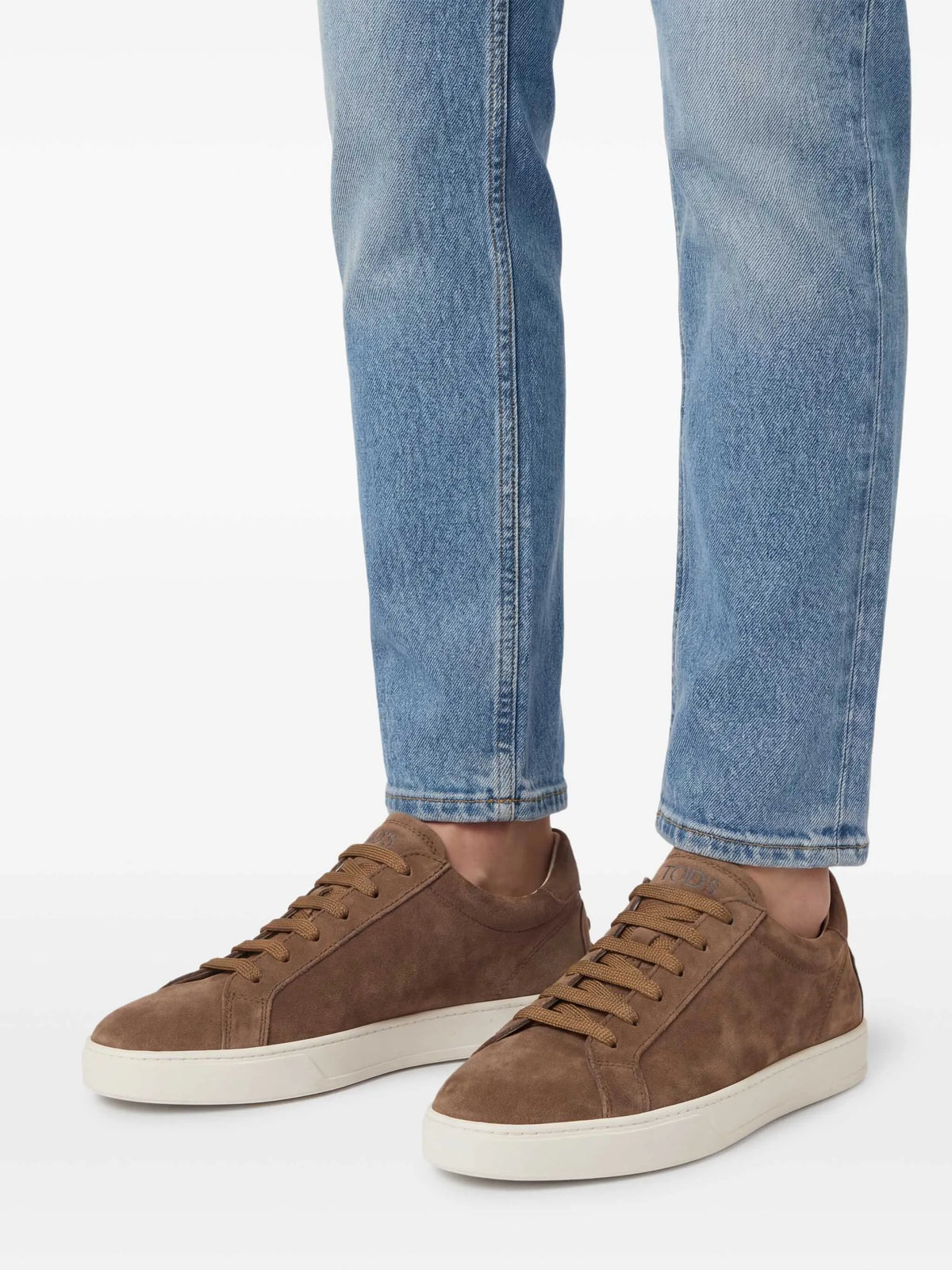 Allacciata Cassetta suede sneakers