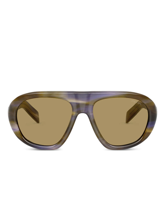 pilot-frame sunglasses