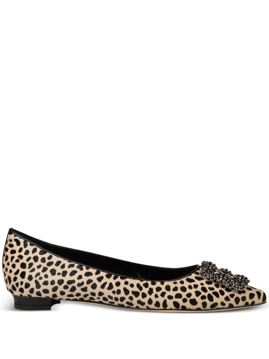 Hangisi embellished ballet flats
