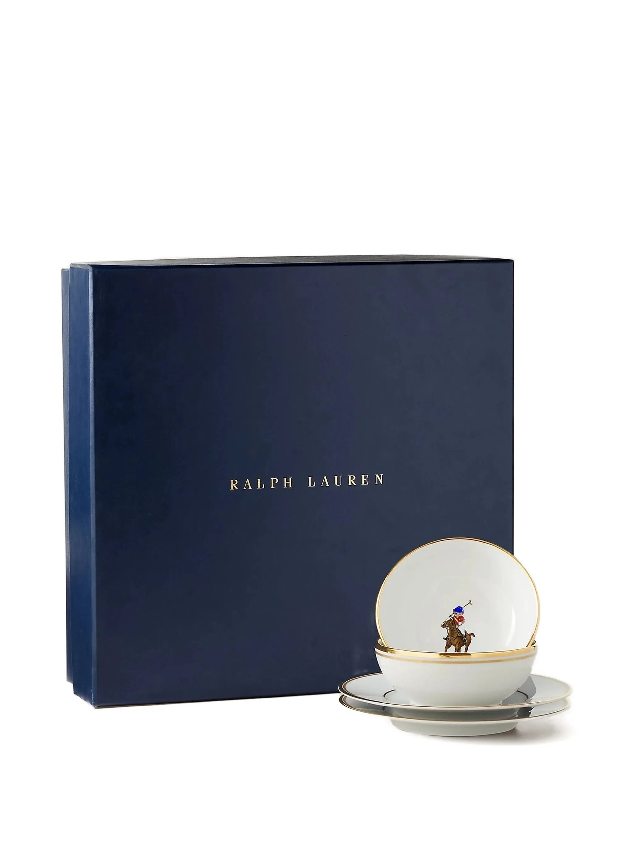 Polo Bear plate and bowl set