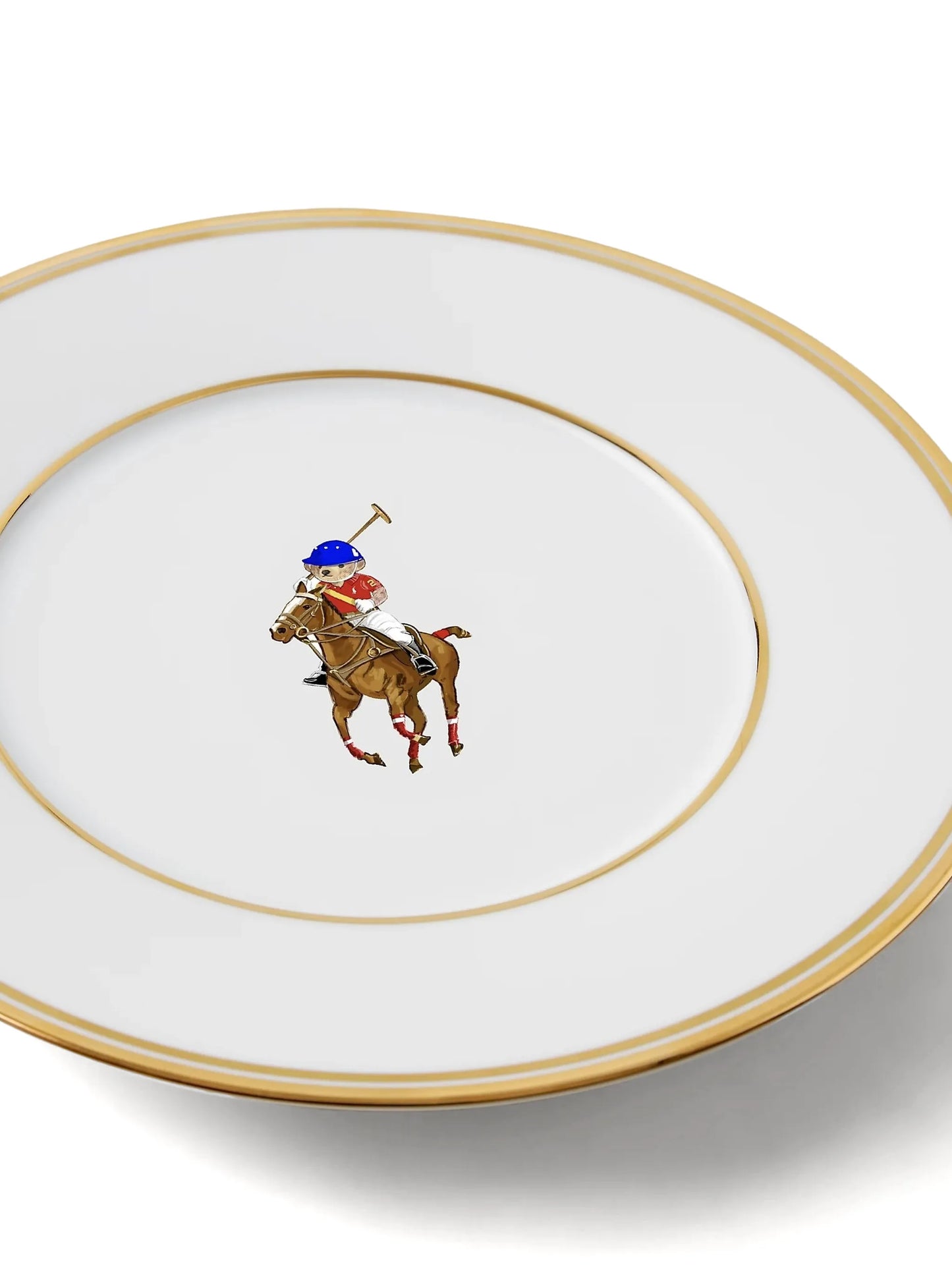 Polo Bear plate and bowl set (set of four)