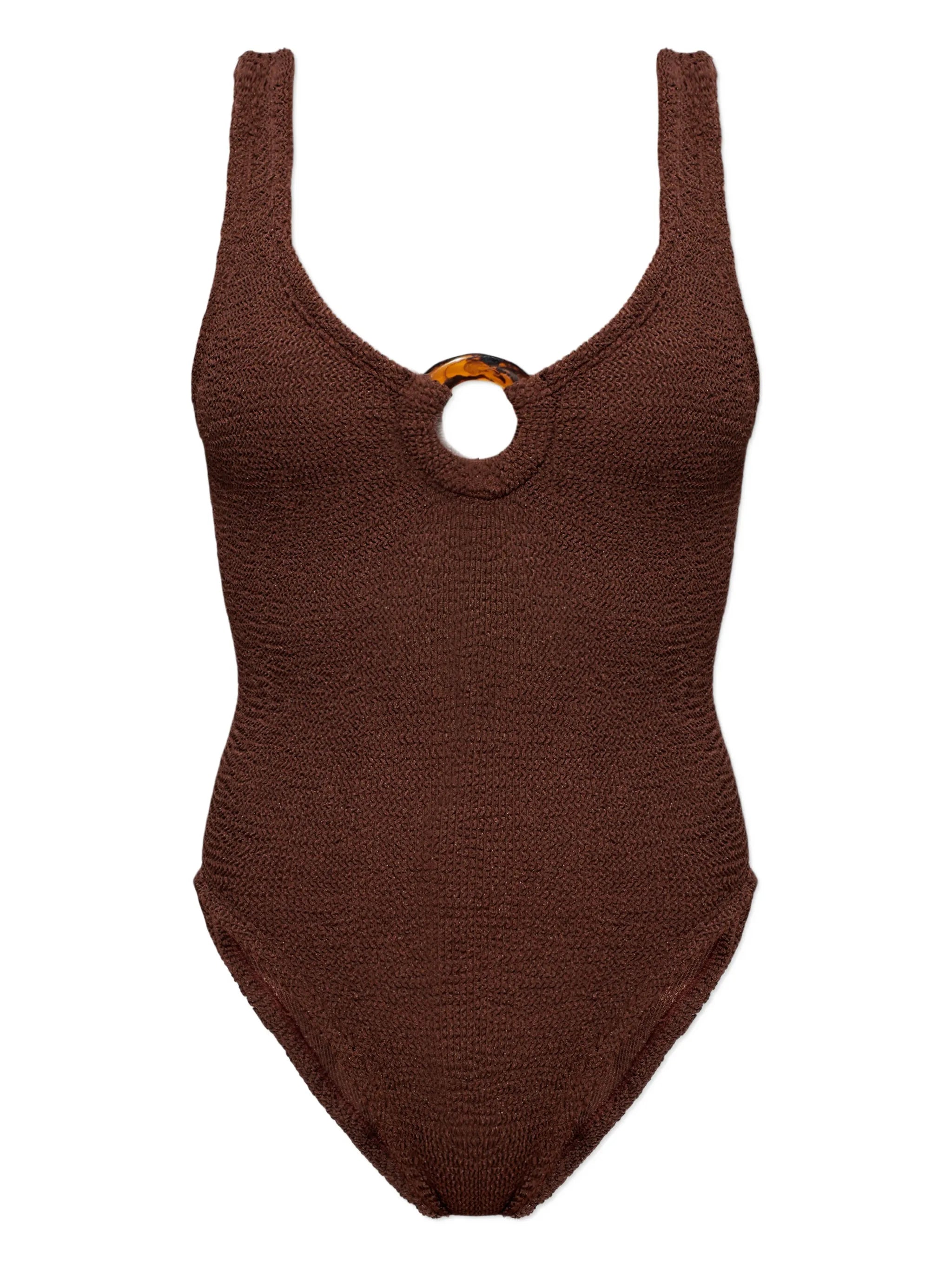 Celine crinkle couverage swimsuit