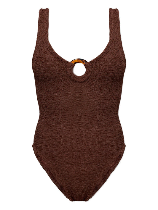 Celine crinkle couverage swimsuit