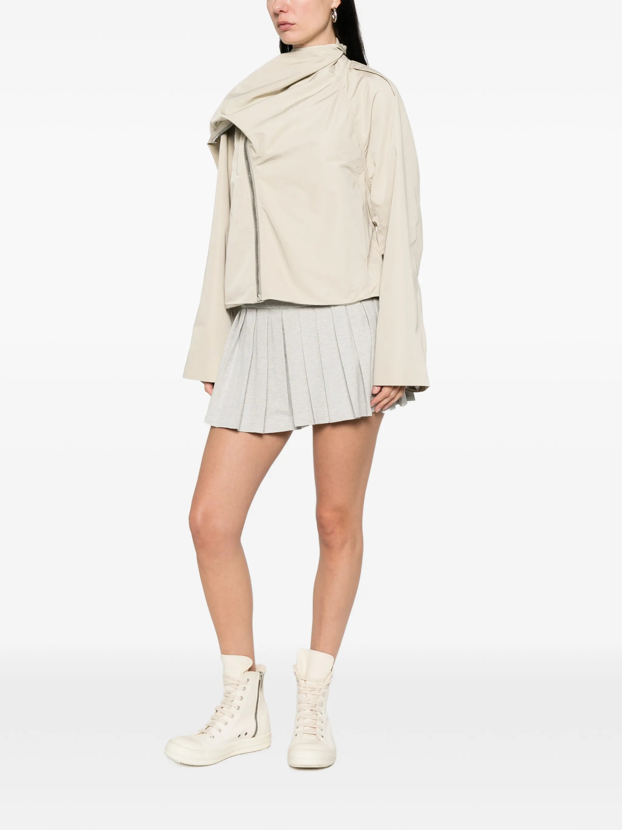 pleated pickleball mini skirt