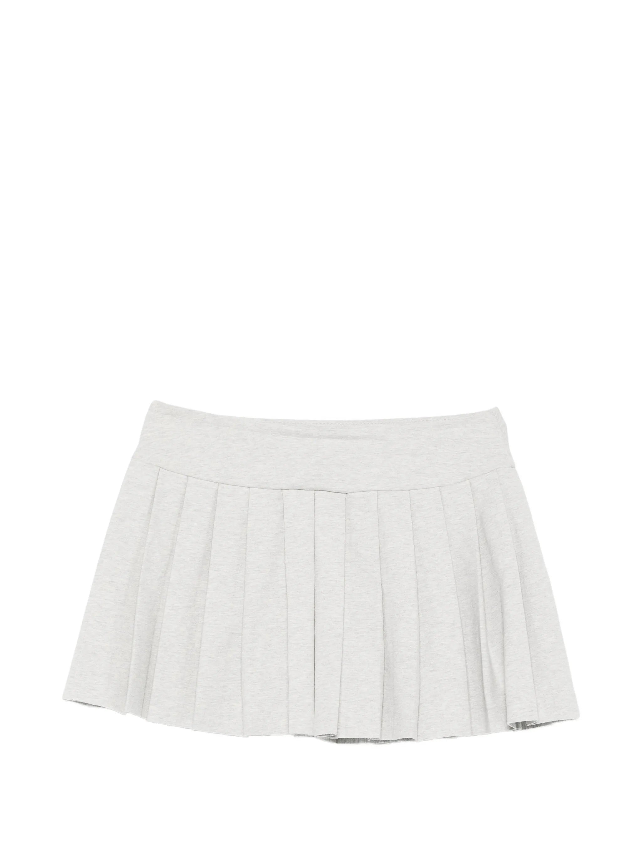 pleated pickleball mini skirt