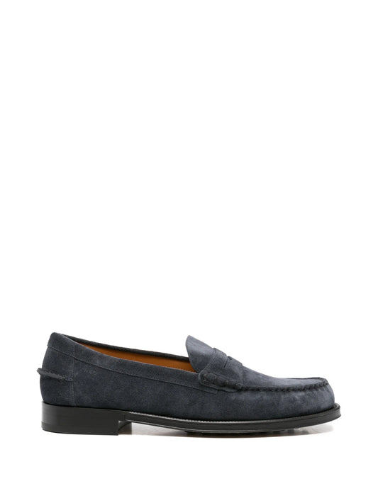 penny leather loafers