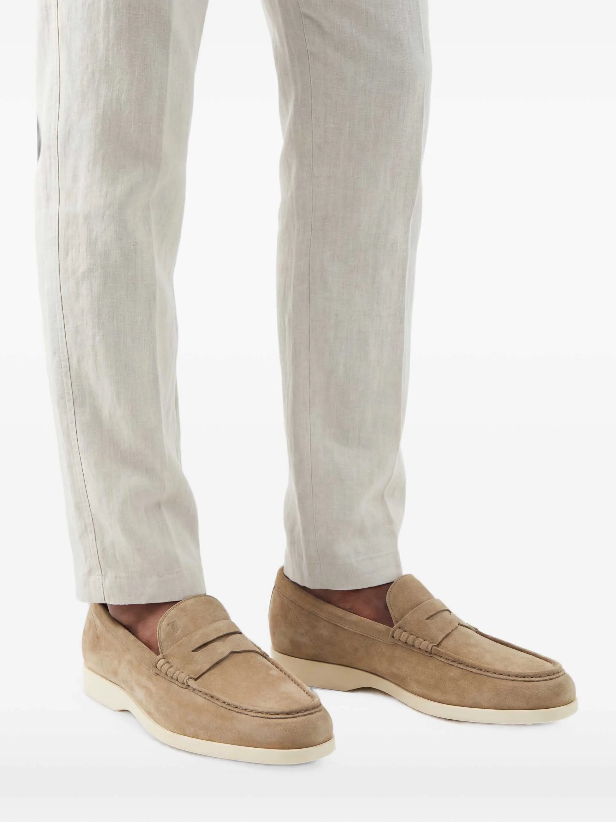 loafers in suede