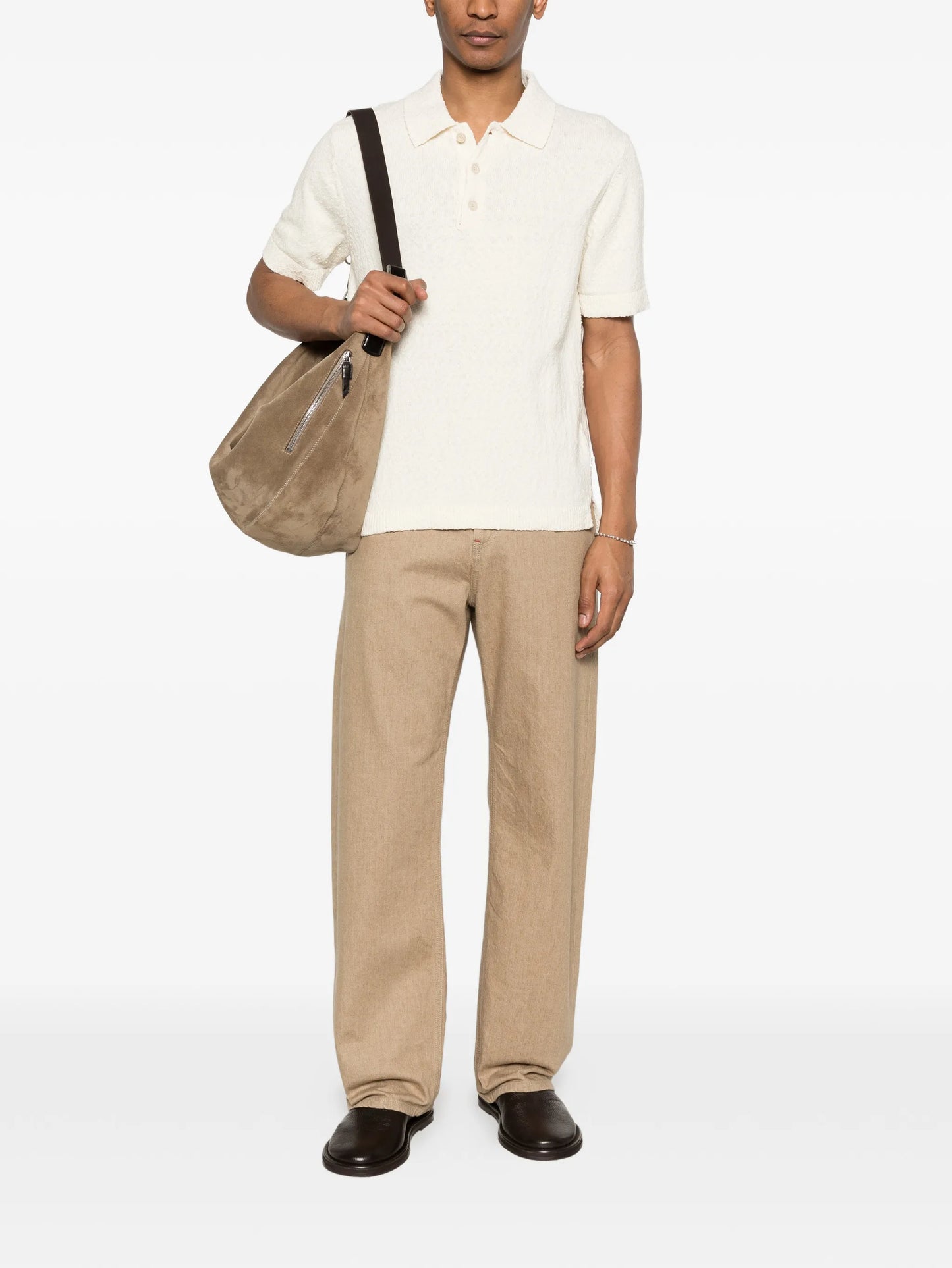 Randy textured polo shirt