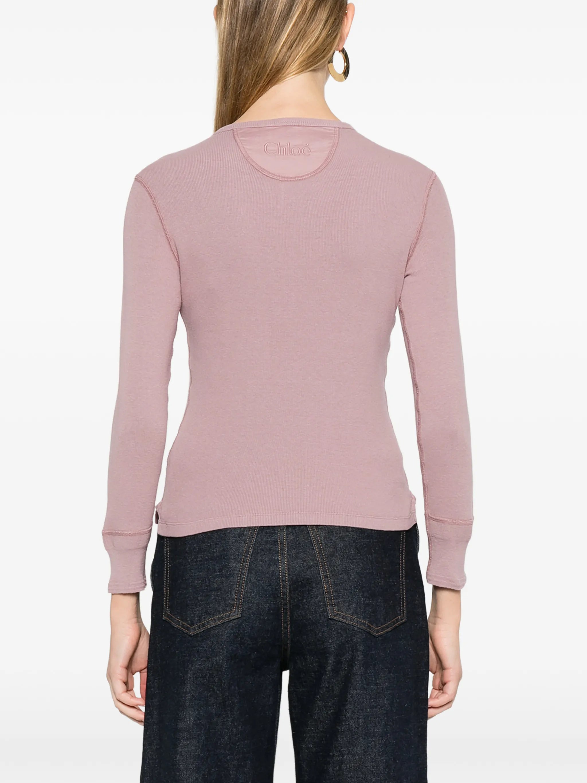 Henley cotton top