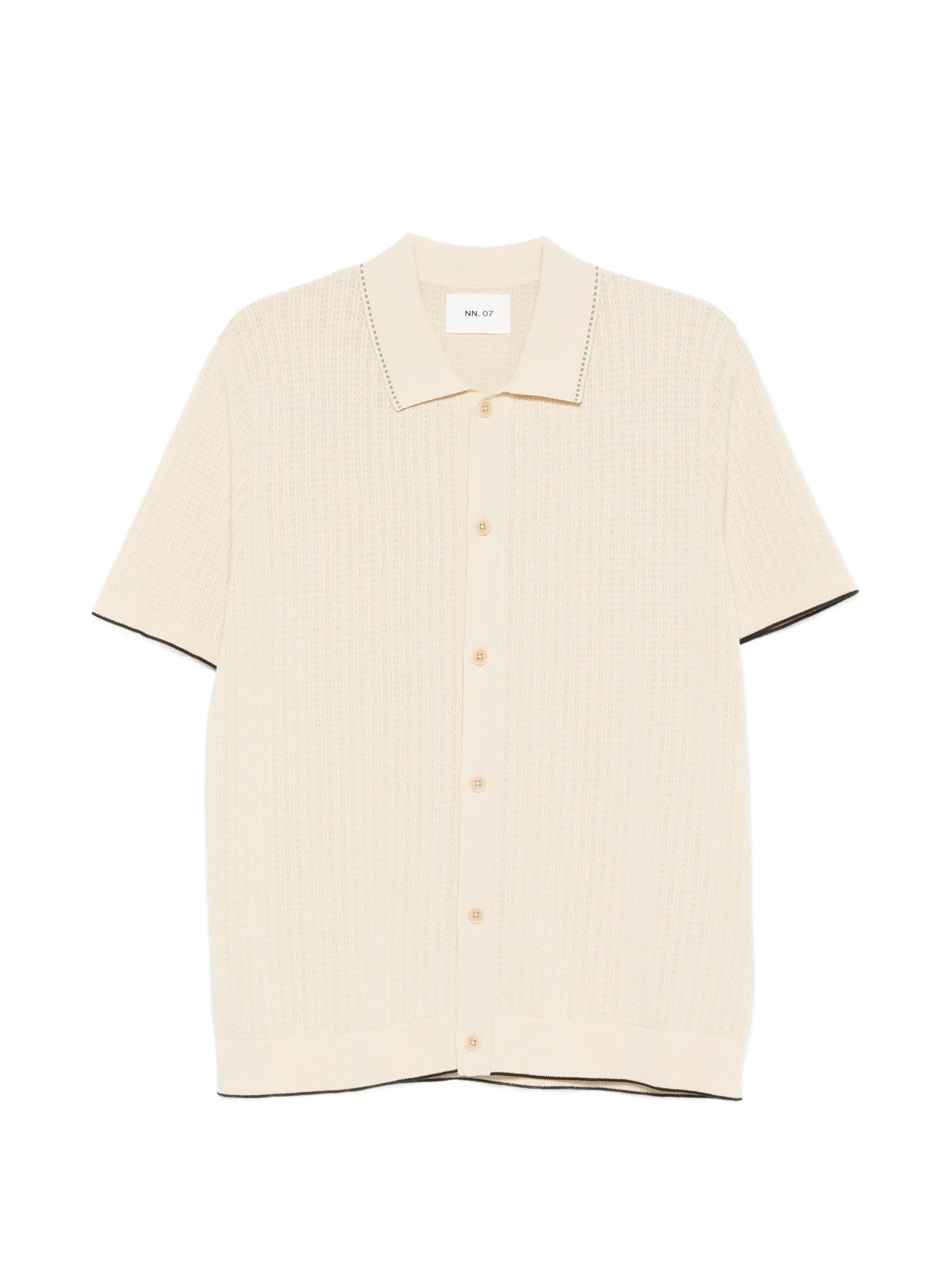 Nalo buttoned polo shirt