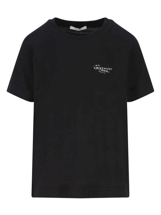 stamp-print T-shirt