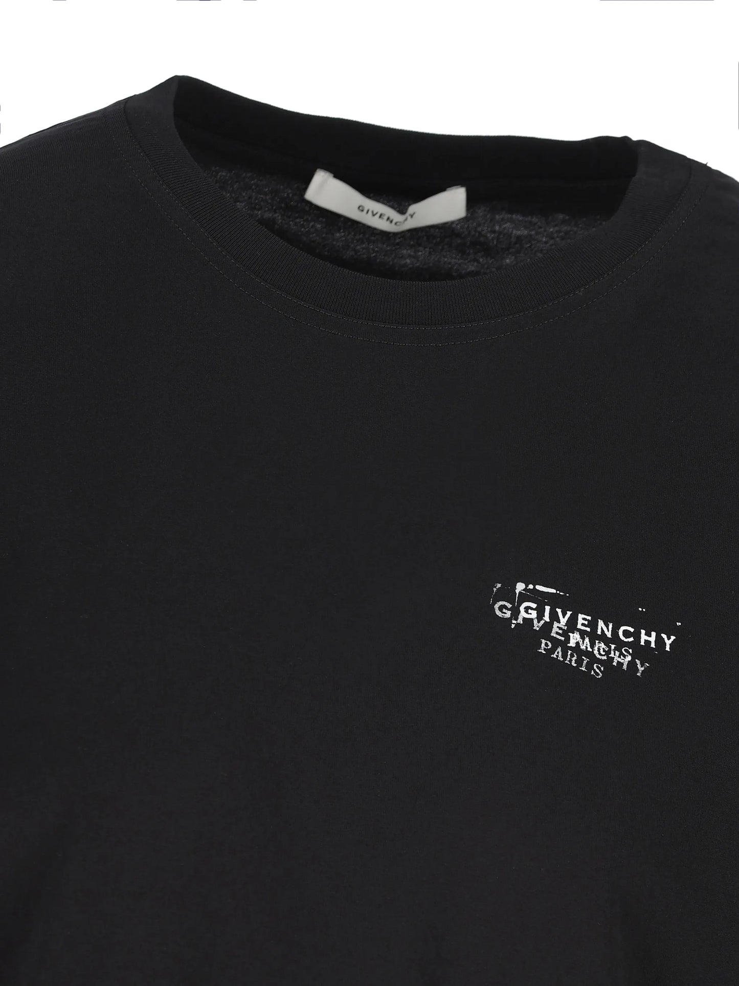 stamp-print T-shirt