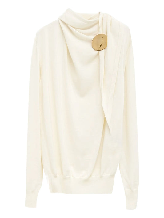 draped sweater 