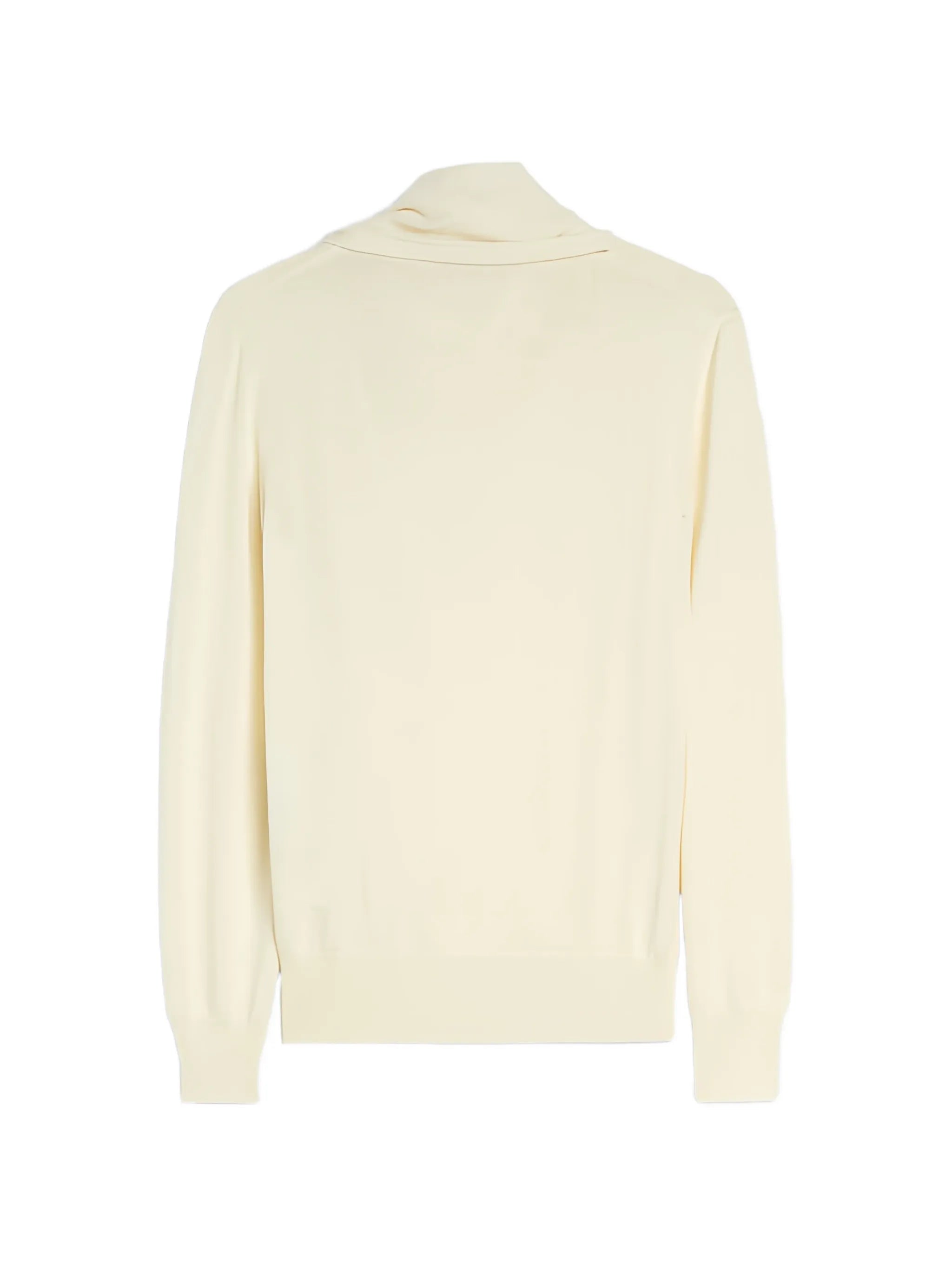 lightweight wool high-neck sweater